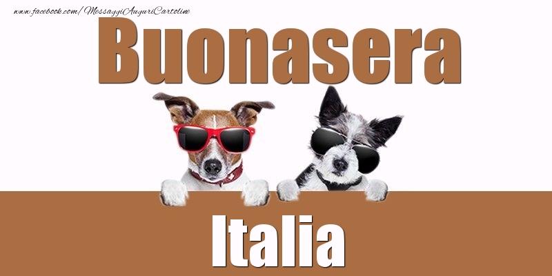 Cartoline di buonasera - Animali | Buonasera Italia