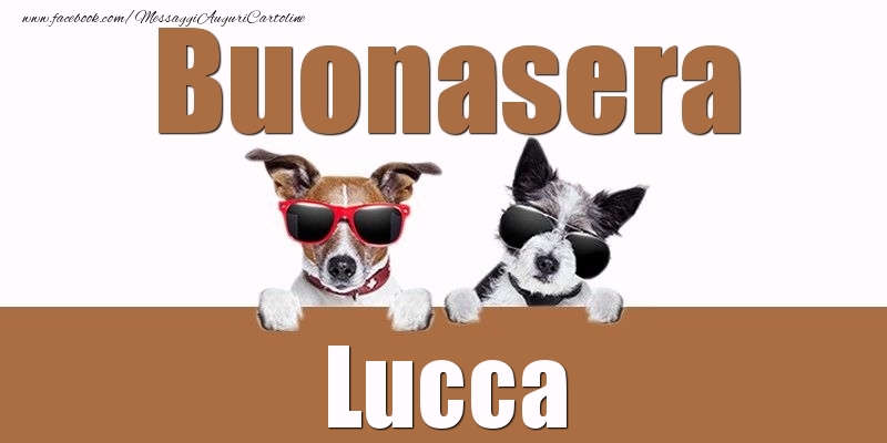 Cartoline di buonasera - Animali | Buonasera Lucca