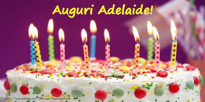 Cartoline di compleanno - Auguri Adelaide!