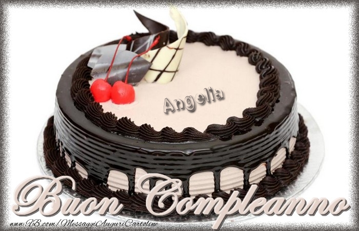 Cartoline di compleanno - Buon compleanno Angelia