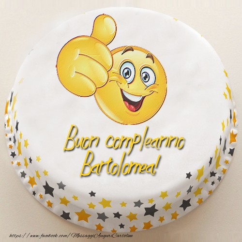 Cartoline di compleanno - Torta | Buon compleanno, Bartolomea!