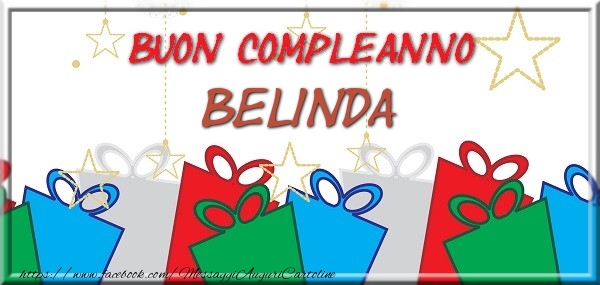 Cartoline di compleanno - Buon compleanno Belinda