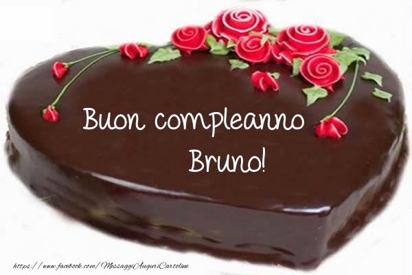  Cartoline di compleanno - Buon compleanno Bruno!