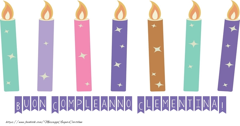 Cartoline di compleanno - Buon Compleanno Clementina!
