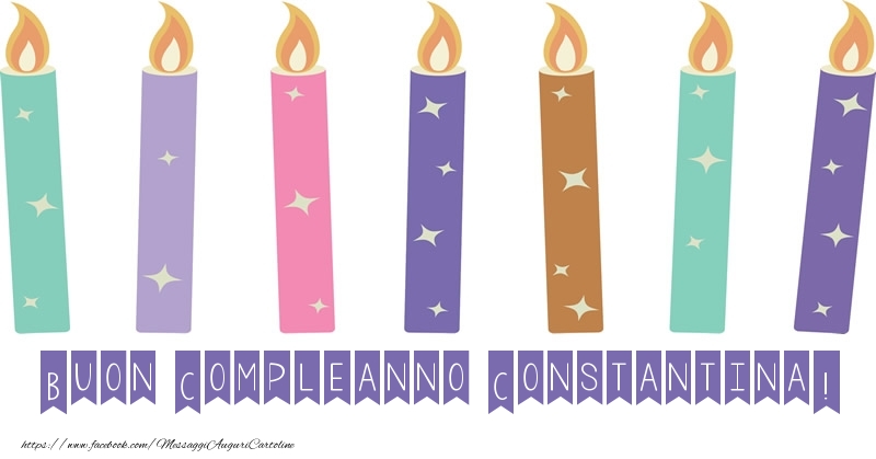 Cartoline di compleanno - Buon Compleanno Constantina!