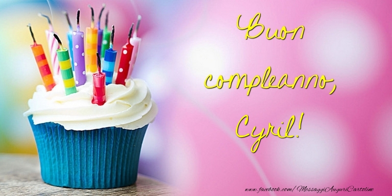 Cartoline di compleanno - Buon compleanno, Cyril