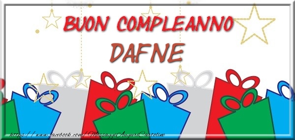 Cartoline di compleanno - Buon compleanno Dafne