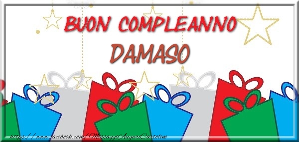Cartoline di compleanno - Regalo | Buon compleanno Damaso
