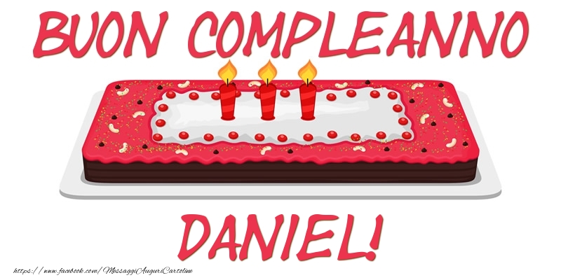 Cartoline di compleanno - Buon Compleanno Daniel!