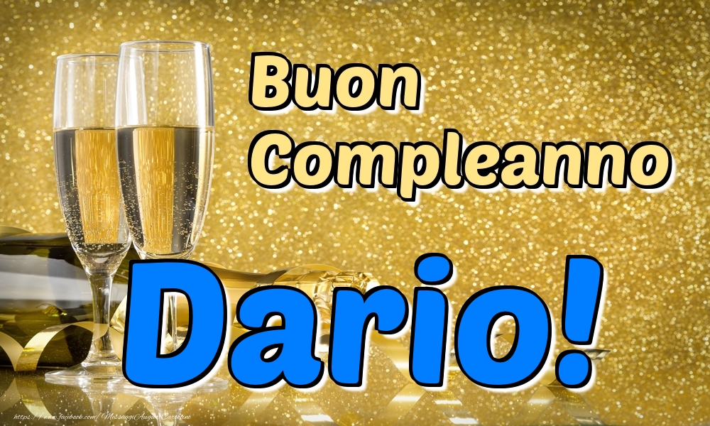Cartoline di compleanno - Buon Compleanno Dario!
