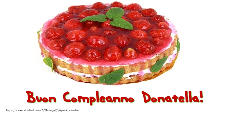 Cartoline di compleanno - Buon Compleanno Donatella!