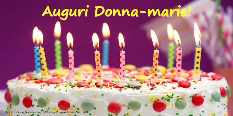 Cartoline di compleanno - Auguri Donna-Marie!