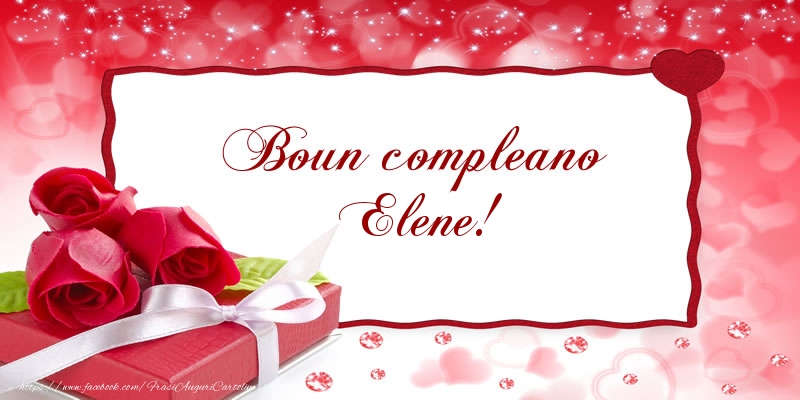 Cartoline di compleanno - Boun compleano Elene!