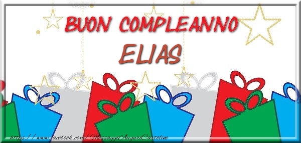 Cartoline di compleanno - Regalo | Buon compleanno Elias