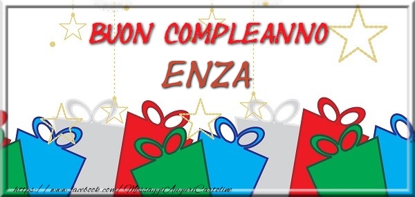 Cartoline di compleanno - Buon compleanno Enza