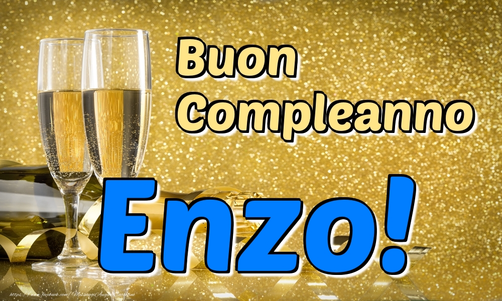 Buon Compleanno Enzo Cartoline Di Compleanno Per Enzo Messaggiauguricartoline Com