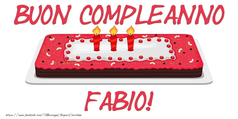 Cartoline di compleanno - Buon Compleanno Fabio!