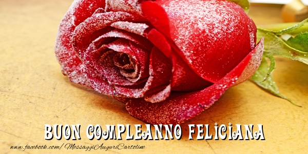 Cartoline di compleanno - Rose | Buon Compleanno Feliciana!