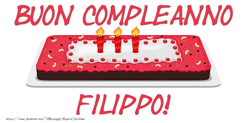 Cartoline di compleanno - Buon Compleanno Filippo!