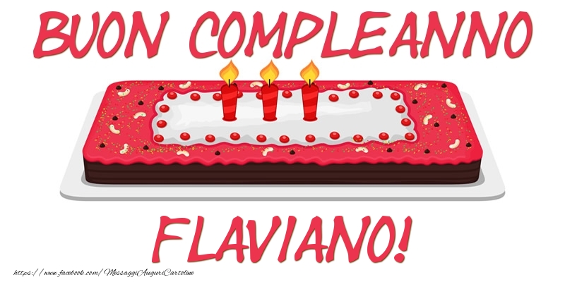Cartoline di compleanno - Buon Compleanno Flaviano!
