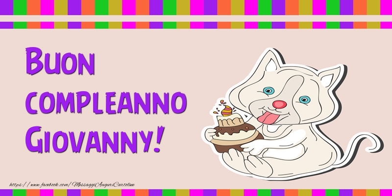  Cartoline di compleanno - Torta | Buon compleanno Giovanny!