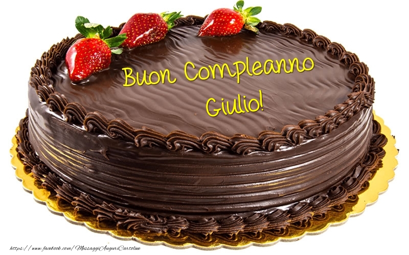 Cartoline di compleanno - Torta | Buon Compleanno Giulio!