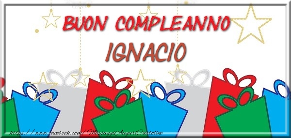 Cartoline di compleanno - Buon compleanno Ignacio
