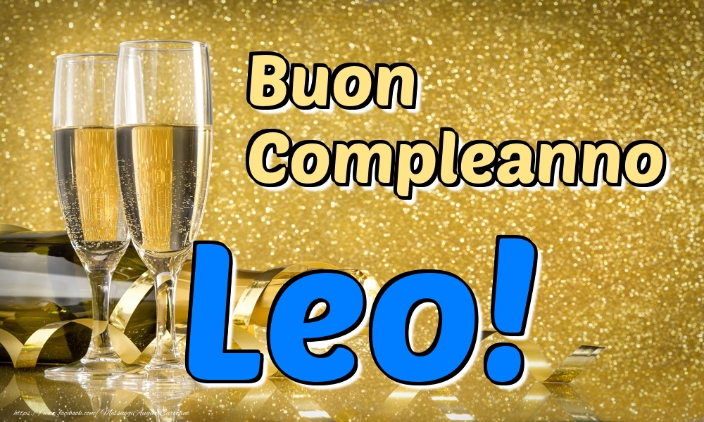 Cartoline di compleanno - Buon Compleanno Leo!