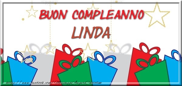 Cartoline di compleanno - Regalo | Buon compleanno Linda