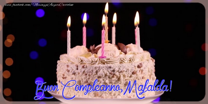 Cartoline di compleanno - Torta | Buon compleanno, Mafalda
