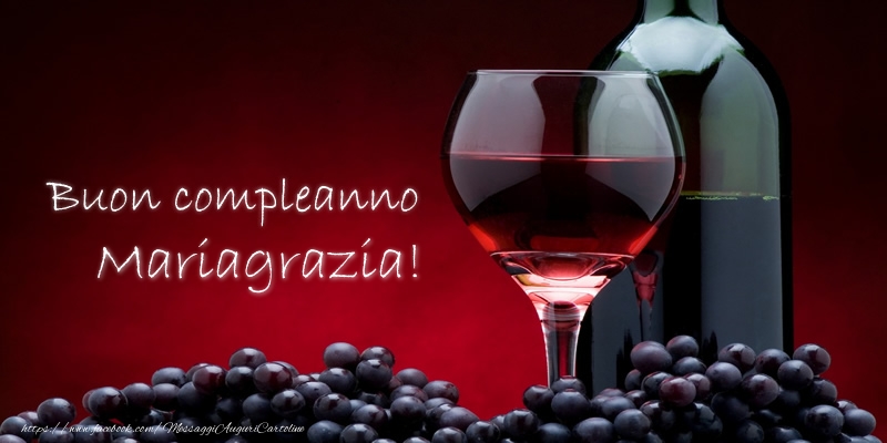 Cartoline di compleanno - Champagne | Buon compleanno Mariagrazia!