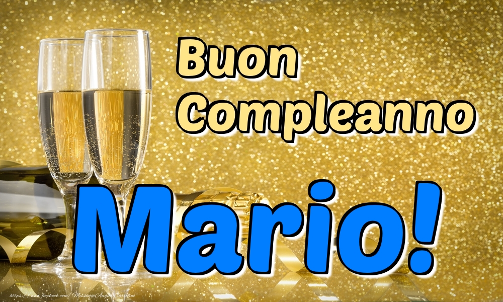 immagini buon compleanno mario Buon Compleanno Mario!