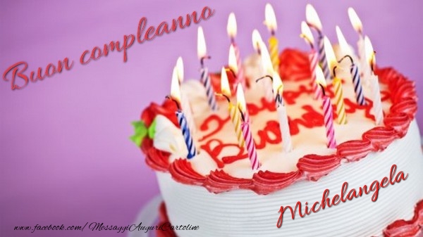 Cartoline di compleanno - Torta | Buon compleanno, Michelangela!