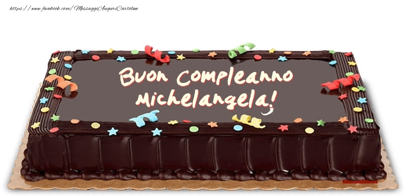 Cartoline di compleanno - Torta di compleanno per Michelangela!