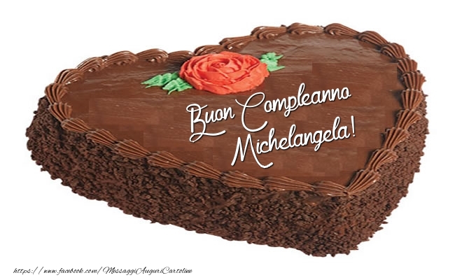 Cartoline di compleanno -  Torta Buon Compleanno Michelangela!