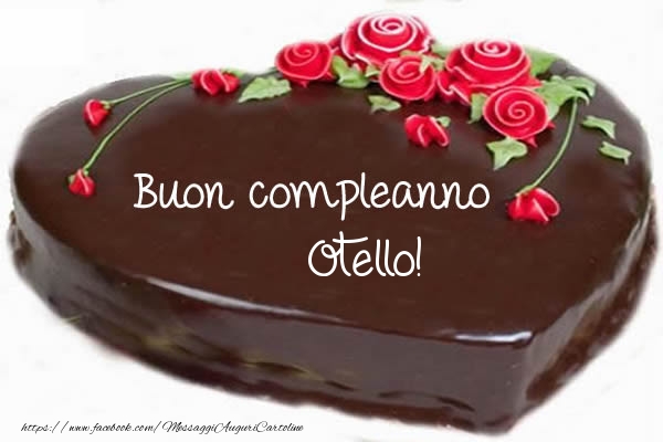 Cartoline di compleanno - Torta | Buon compleanno Otello!