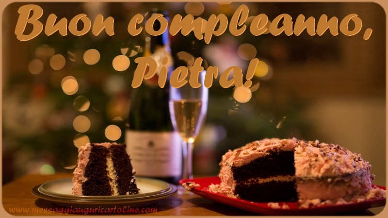 Cartoline di compleanno - Champagne & Torta | Buon compleanno, Pietra