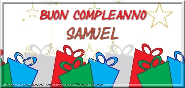 Cartoline di compleanno - Buon compleanno Samuel