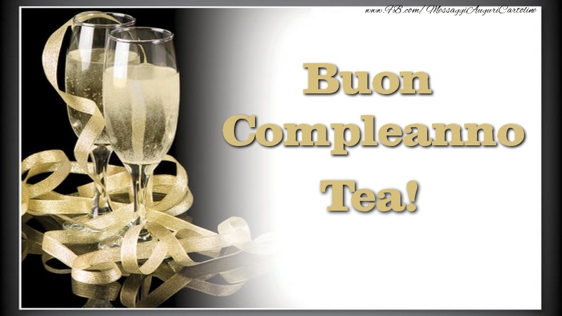  Cartoline di compleanno - Champagne | Buon Compleanno, Tea