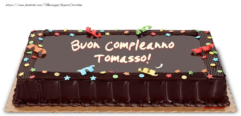 Cartoline di compleanno -  Torta di compleanno per Tomasso!