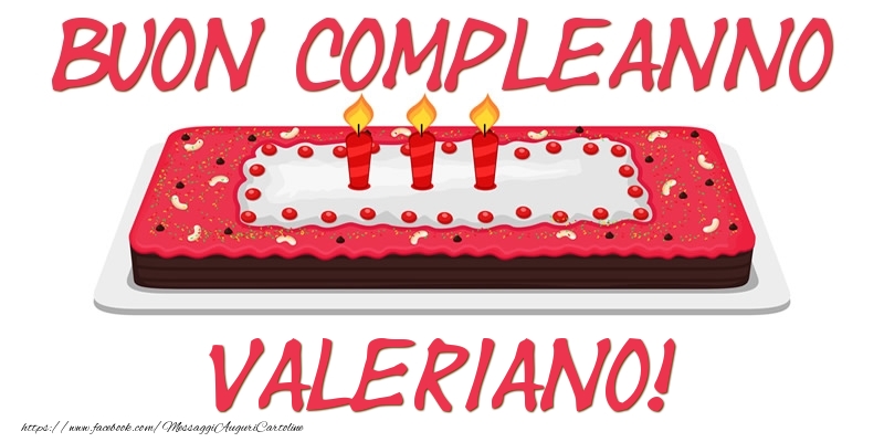 Cartoline di compleanno - Buon Compleanno Valeriano!