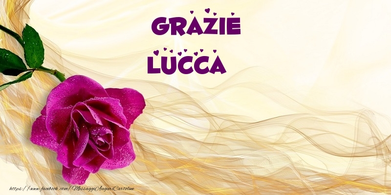 Cartoline di grazie - Fiori | Grazie Lucca