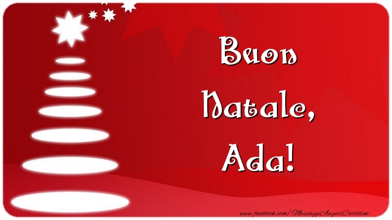 Cartoline di Natale - Albero Di Natale | Buon Natale, Ada