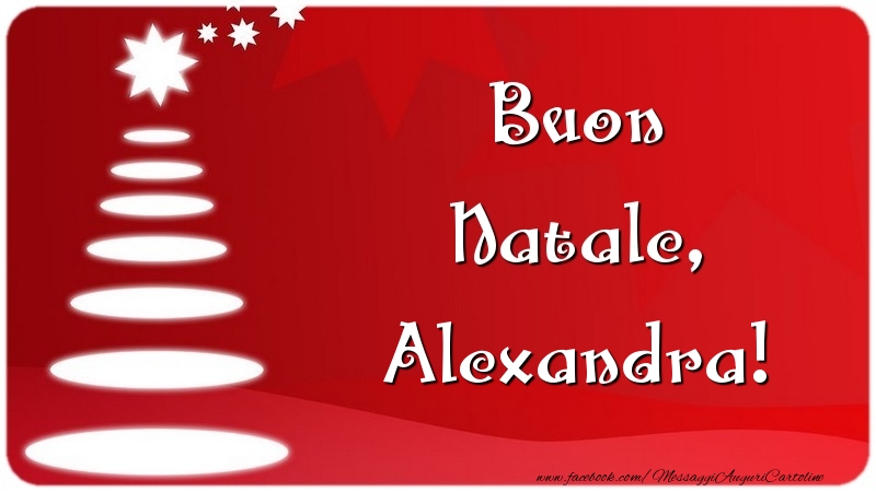 Cartoline di Natale - Albero Di Natale | Buon Natale, Alexandra