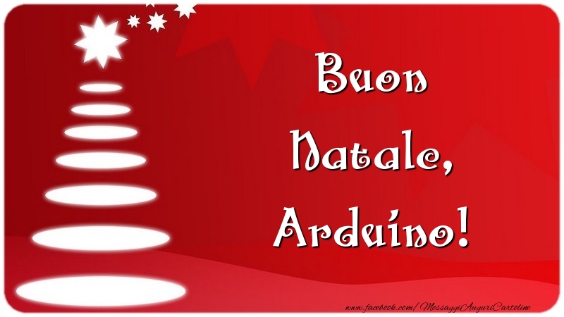 Cartoline di Natale - Albero Di Natale | Buon Natale, Arduino