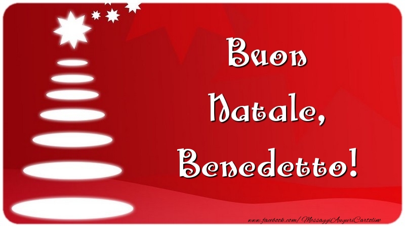 Cartoline di Natale - Albero Di Natale | Buon Natale, Benedetto