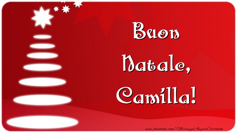 Cartoline di Natale - Albero Di Natale | Buon Natale, Camilla