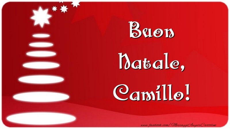 Cartoline di Natale - Buon Natale, Camillo