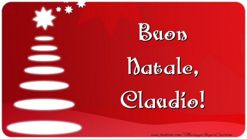  Cartoline di Natale - Albero Di Natale | Buon Natale, Claudio