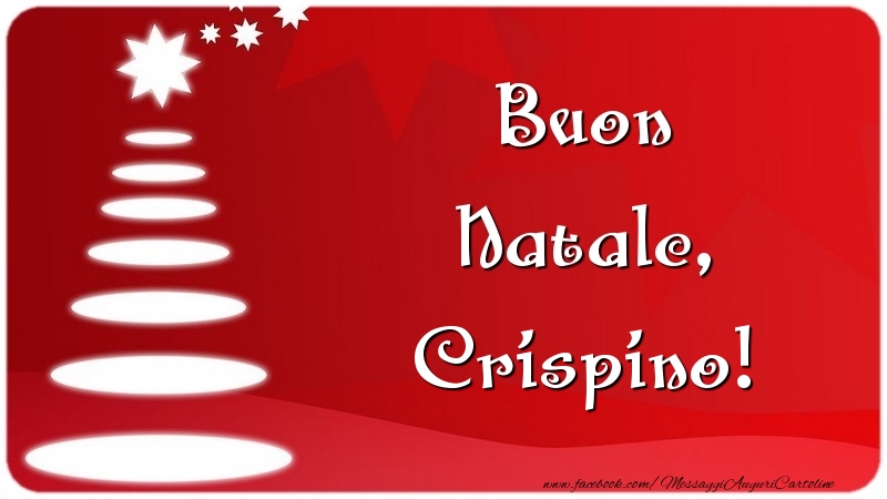 Cartoline di Natale - Albero Di Natale | Buon Natale, Crispino